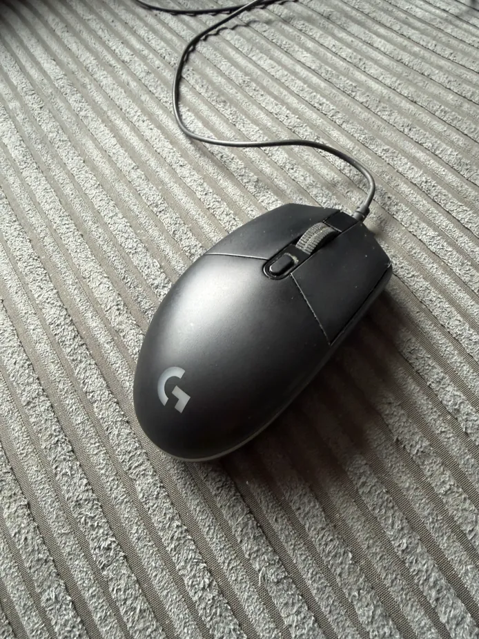 Logitech G203 LIGHTSYNC Wired Gaming Mouse – Black